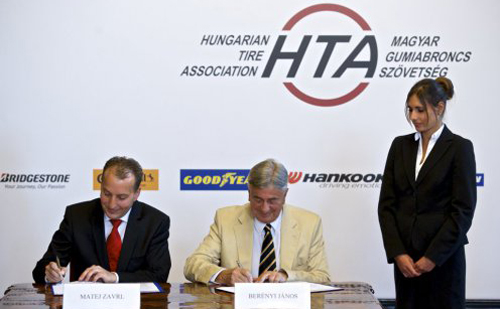 Nemzeti Külgazdasági Hivatal (HITA) és a Magyar Gumiabroncs Szövetség (HTA) együttműködési megállapodása